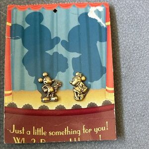 vintage Hallmark set of 2 Disney Mickey & Minnie Mouse